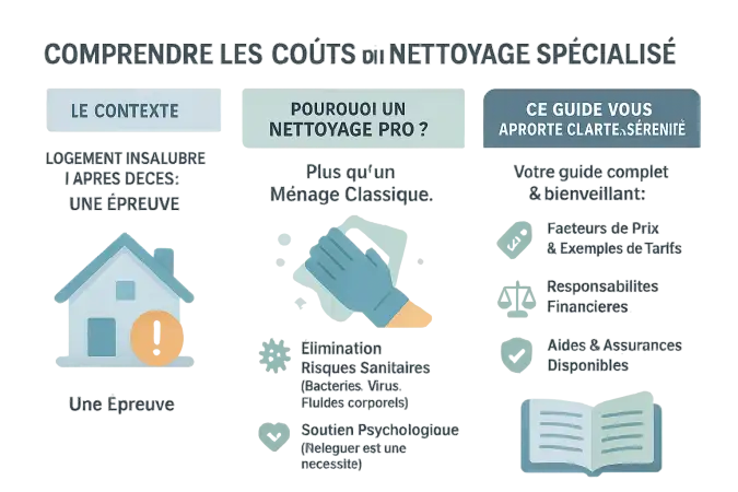 Illustration d'un logement propre après nettoyage spécialisé